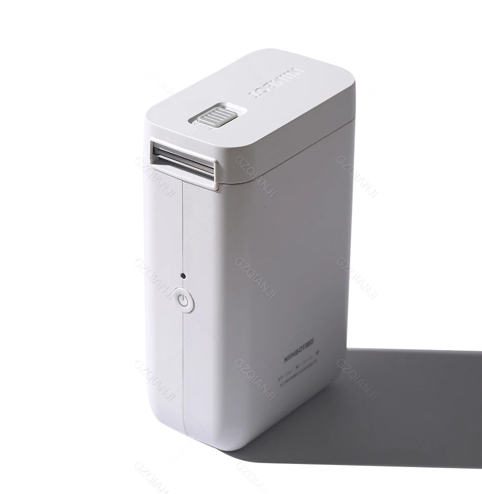 Shoppikala NiiMBOT D101 D11 D110 Plus thermal label printer with mini cable and paper printing for price tags and labeling.