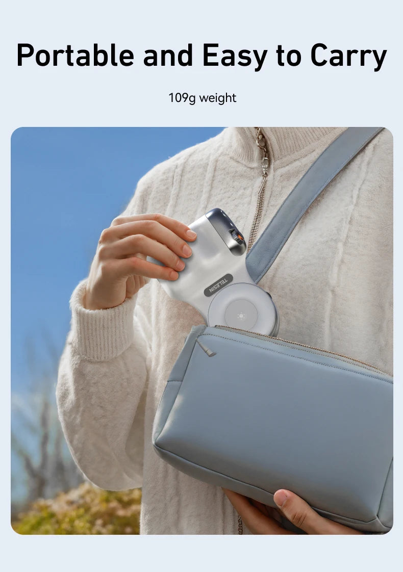 Shoppikala TELESIN phone camera shoot hand grip with magnetic holder and remote control for iPhone and Android smartphones.