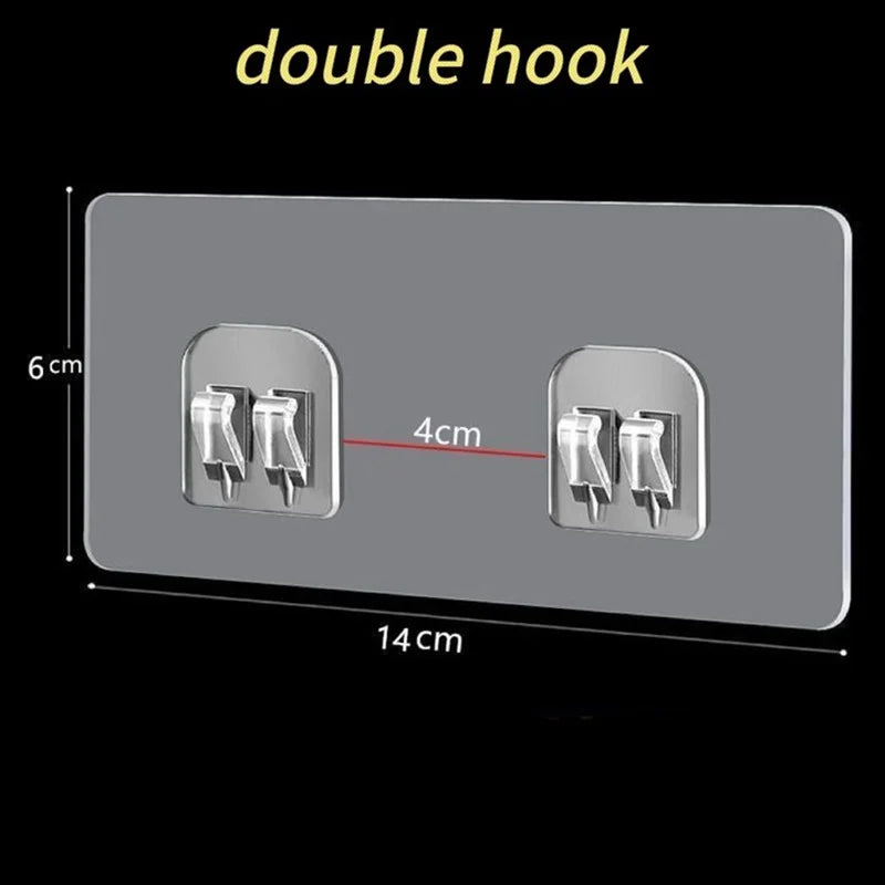 Shoppikala adhesive shower caddy hook with soap dish holder, ideal for bathroom and kitchen strip storage shelves.
