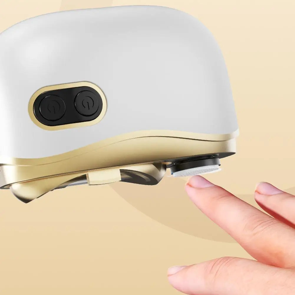 Shoppikala 2-in-1 electric nail tool with USB charging, nail clipper and polisher for adults and kids, rechargeable fingernail and toenail cutter.