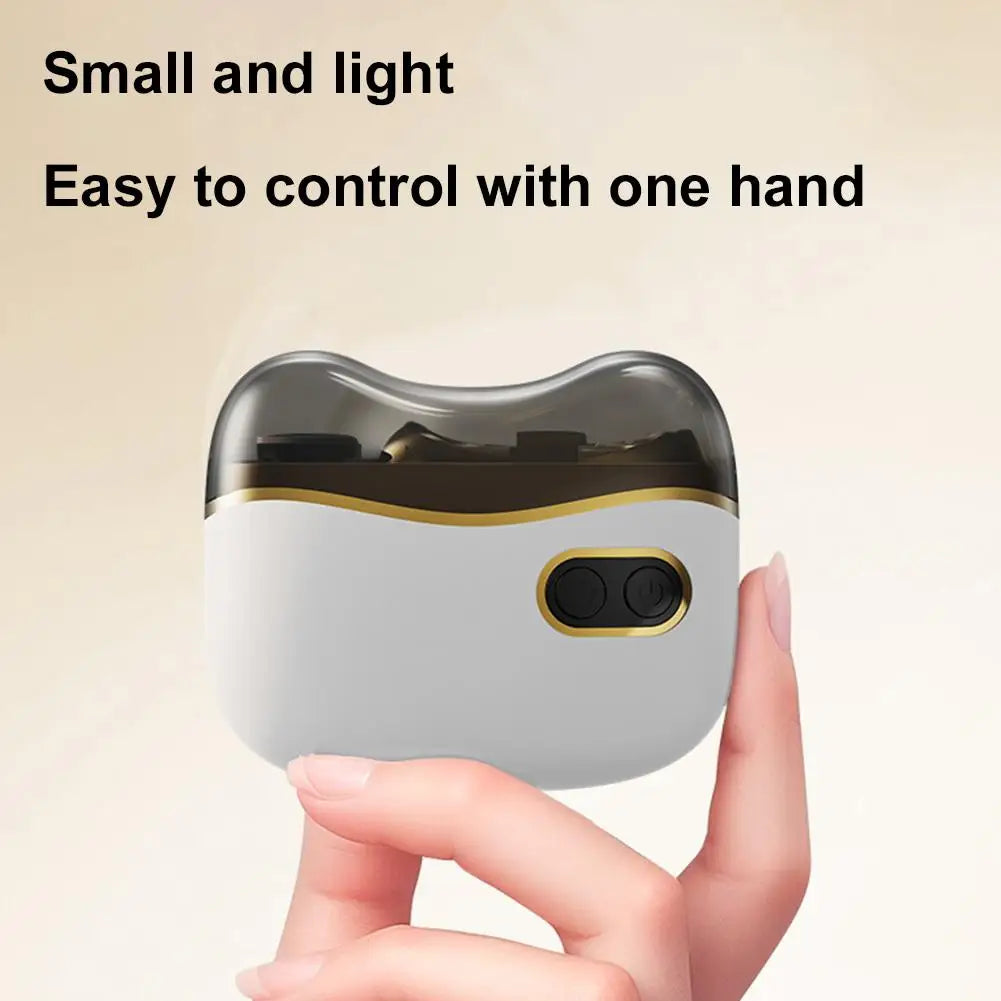 Shoppikala 2-in-1 electric nail tool with USB charging, nail clipper and polisher for adults and kids, rechargeable fingernail and toenail cutter.