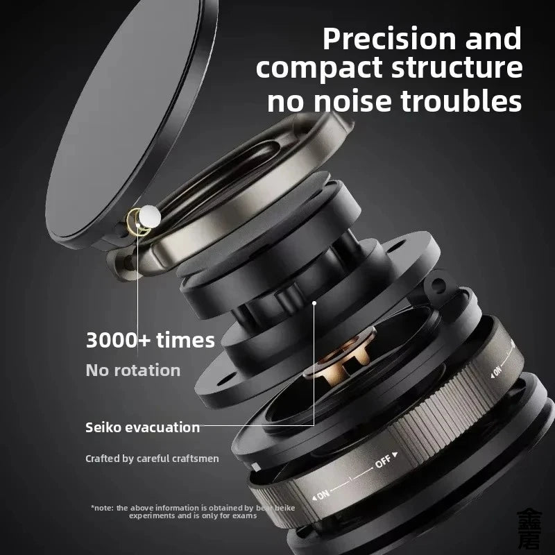 Shoppikala magnetic phone holder stand with 360° swivel for cars, gyms, or mirrors, designed for secure smartphone mounting.