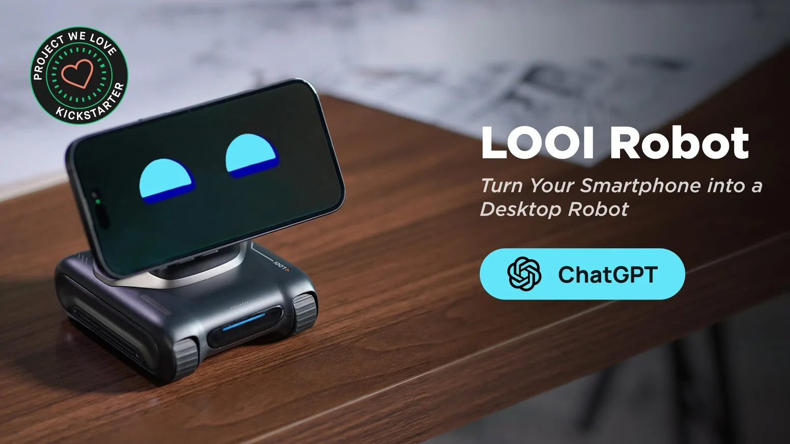 Shoppikala Looi robot smartphone with large model ChatGPT, English voice dialogue, visual recognition, and interactive smart toy features