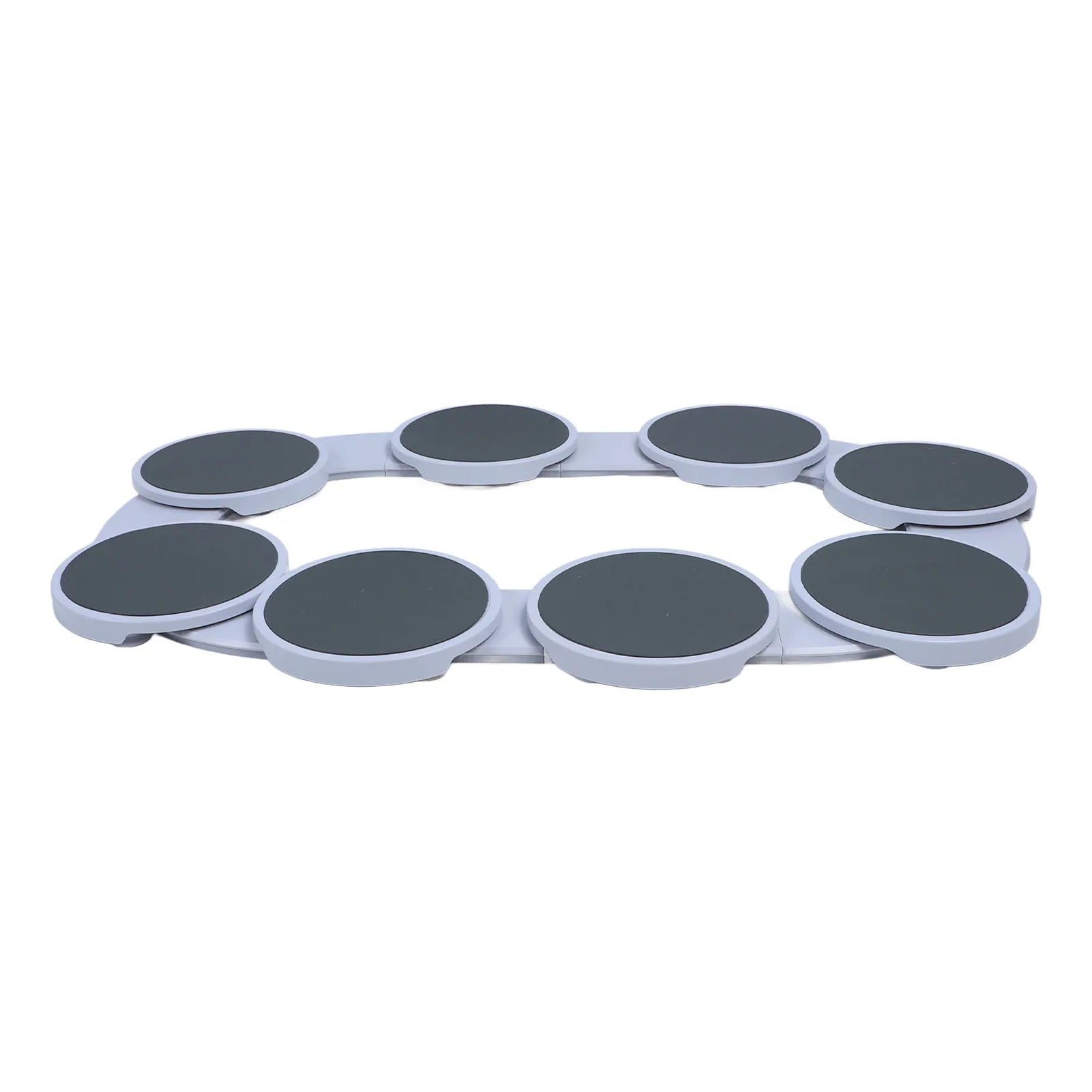 Shoppikala 360° rotating table turntable tray with multifunctional, reusable design for organizing food on dining tables.