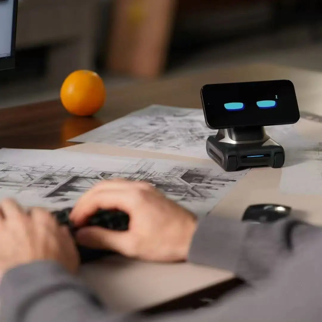 Shoppikala Looi robot smartphone with ChatGPT, featuring visual recognition and English voice dialogue for interactive smart toy fun.