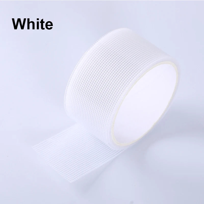 Shoppikala window screen repair tape with strong adhesive mesh patch, 2 meters for fixing torn or damaged window screens.