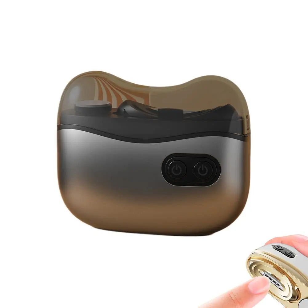Shoppikala 2-in-1 electric nail tool with USB charging, nail clipper and polisher for adult and kids fingernails and toenails.