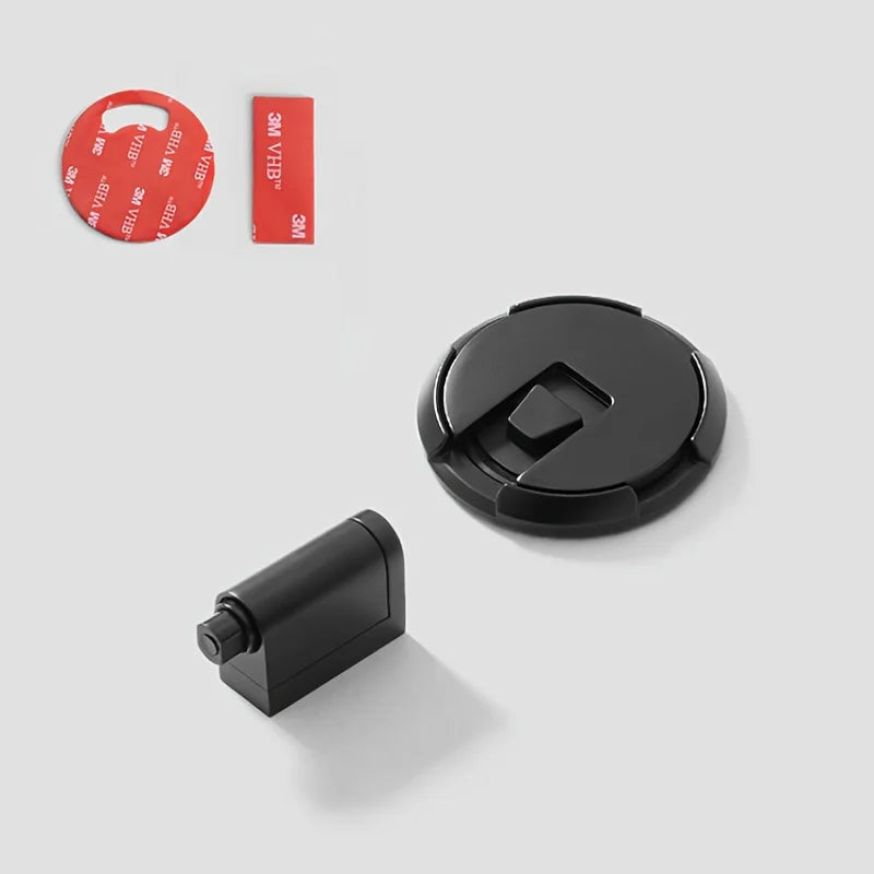 Shoppikala windproof invisible door stop with suction cup, no drill, designed to hold doors securely in place.