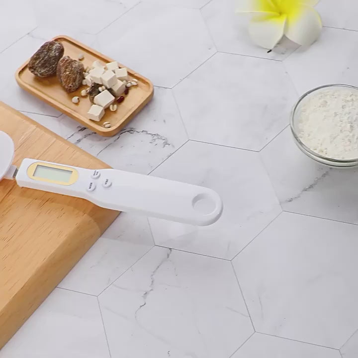 Digital Measuring Spoon Scale – LCD Kitchen Food Scale