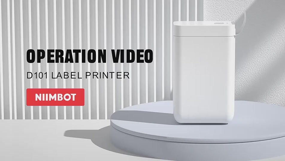 NiiMbot D11 Mini Bluetooth Thermal Label Printer