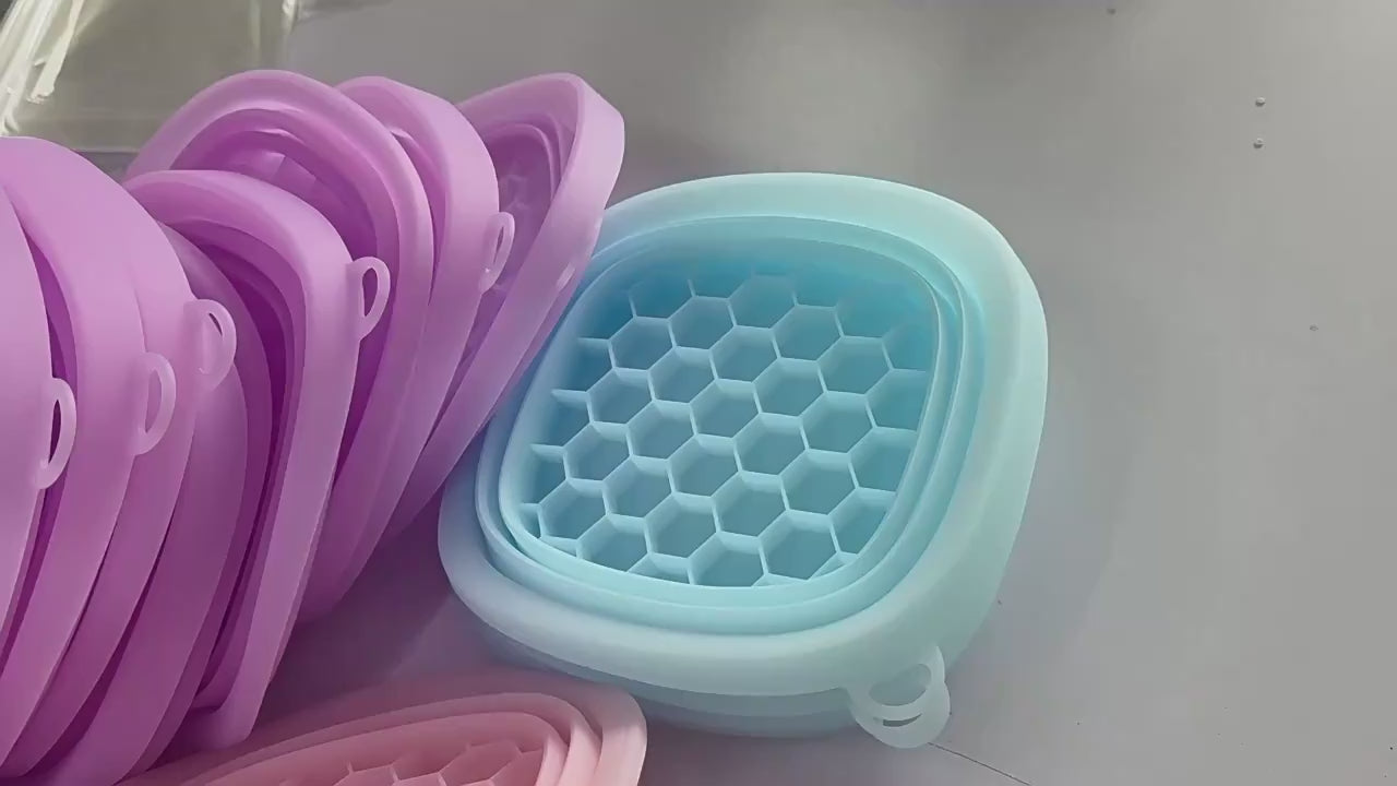 Silicone Face Ice Bath Bowl Portable Cryotherapy Tool