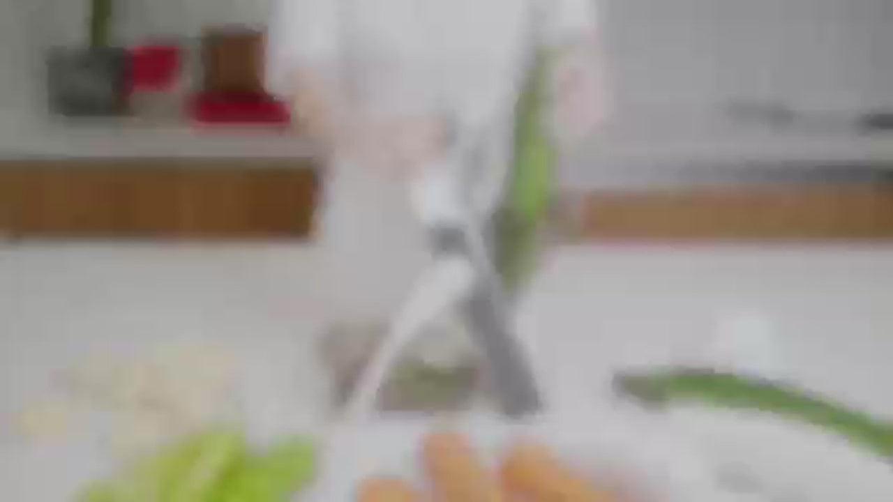 Adjustable Mandoline Vegetable Slicer – Manual Food Cutter