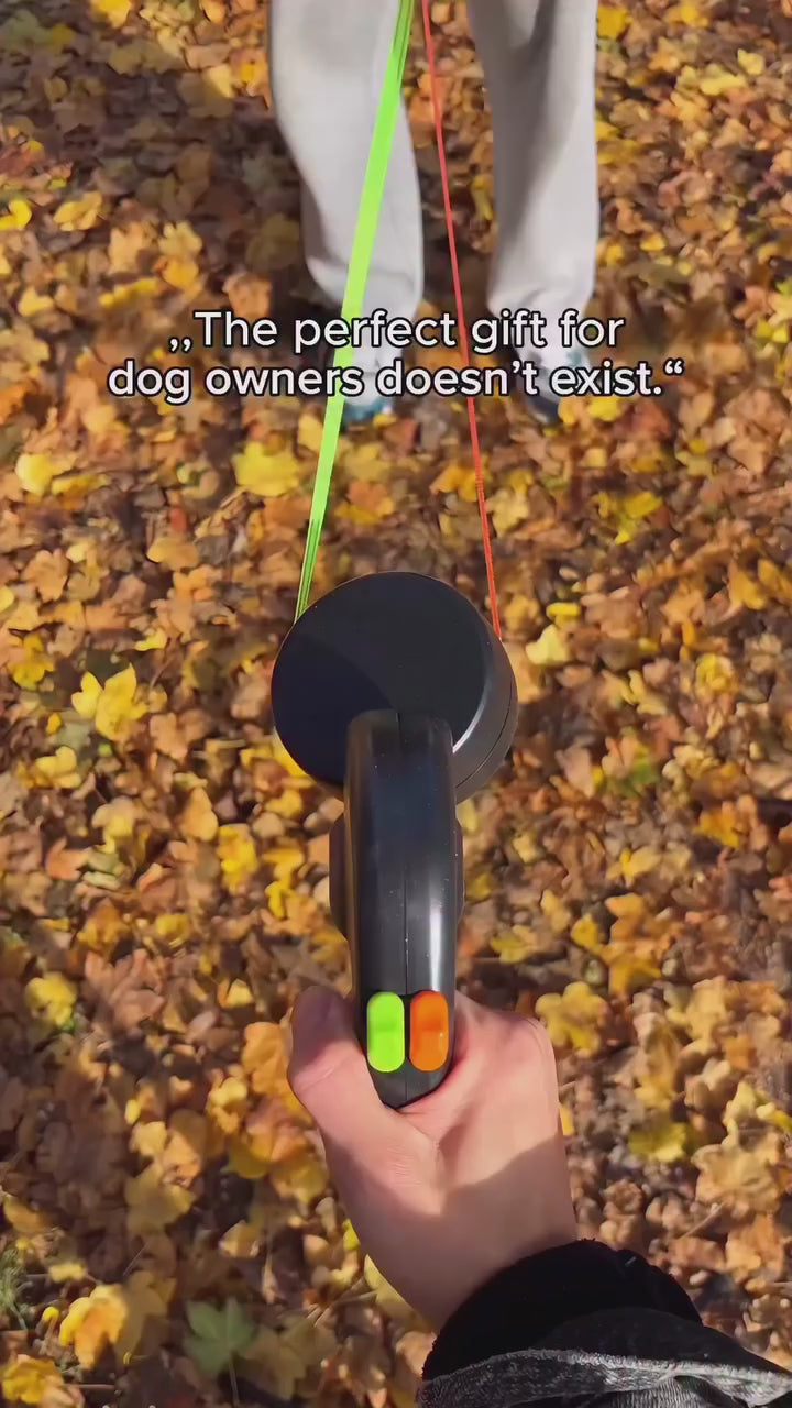 360° Double Dog Leash – Anti-Tangle Dual Pet Lead